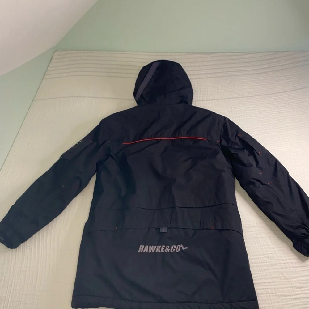 Boys Hawke and Co Winter‎ 3 in 1 System Sport Jacket Coat Black Size 10/12